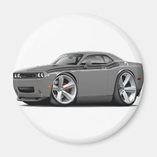 2009-11 Challenger RT Grey-Black Car Magnet