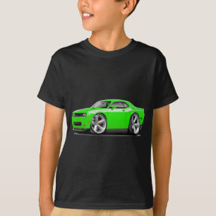 2009-11 Challenger RT Lime-White Car T-Shirt