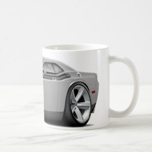 2009-11 Challenger RT Silver-Black Car Coffee Mug