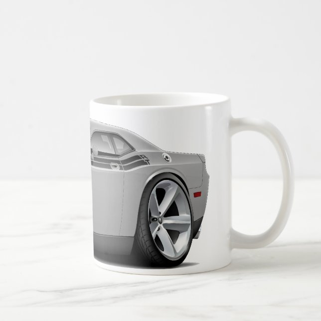 2009-11 Challenger RT Silver-Black Car Coffee Mug (Right)