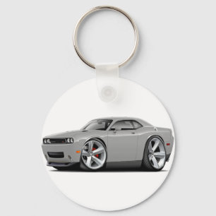 2009-11 Challenger RT Silver Car Keychain