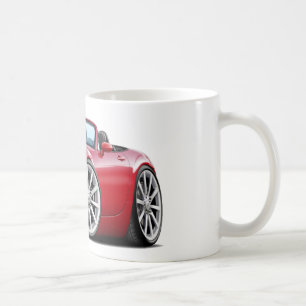 2009-13 Miata Red Car Coffee Mug