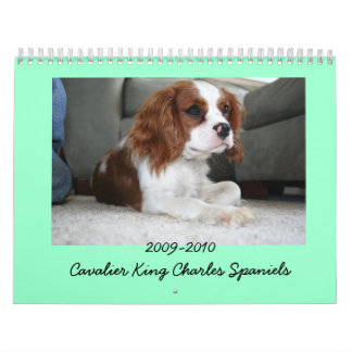 2009-2010 Cavalier King Charles Spaniel Calendar