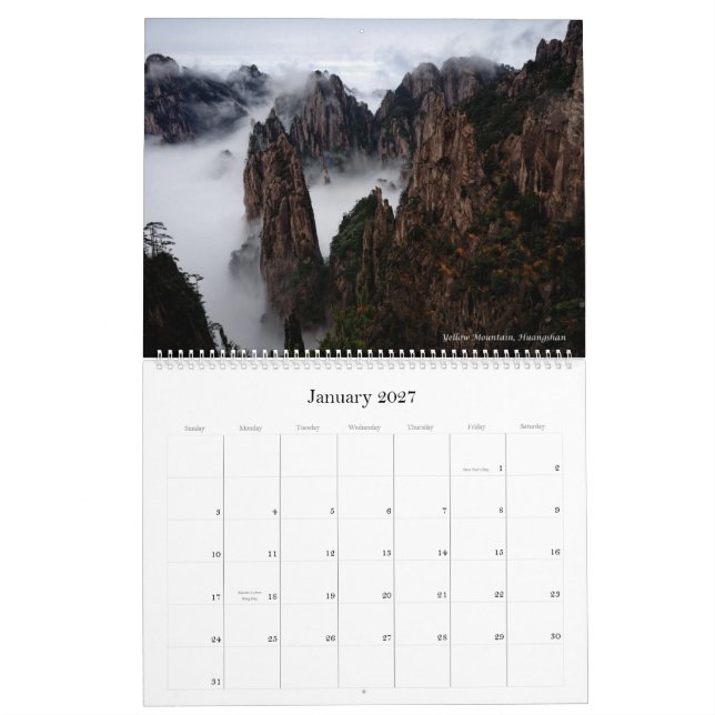 2009 Calendar - Images of China (Jan 2027)