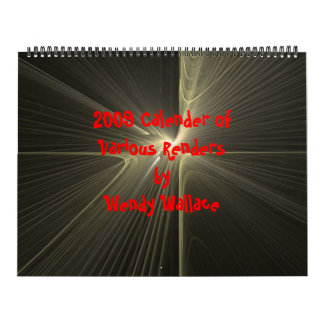 2009 Calender ofVarious Renders ... Calendar
