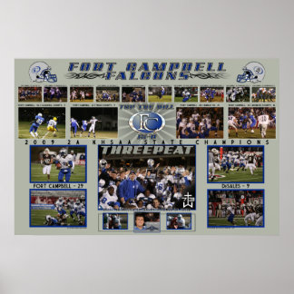 2009 End of Season FC Falcons Poster