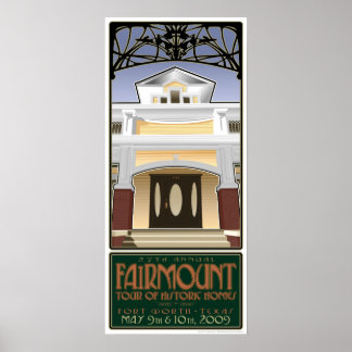 2009 Fairmount Home Tour Poster