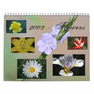 2009 - Flowers Calendar
