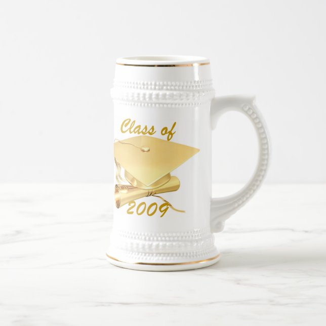 2009 GRADUATION PERSONALIZE BEER STEIN (Right)