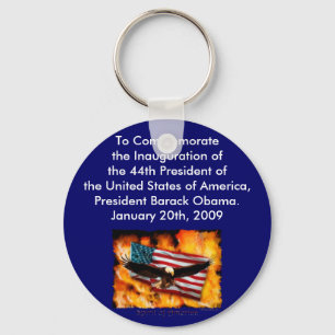 2009 Inauguration Commemorative Collection Keychain