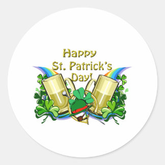 2009 Irish Green Ale Classic Round Sticker