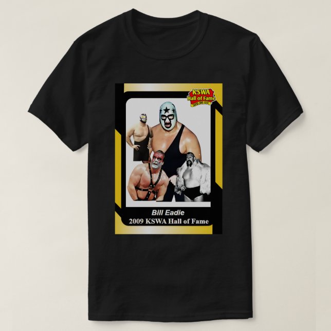 2009 KSWA Hall of Fame Bill Eadie TShirt (Design Front)