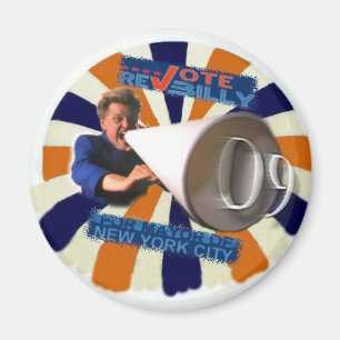 2009 NY Mayor Rev Billy magnet