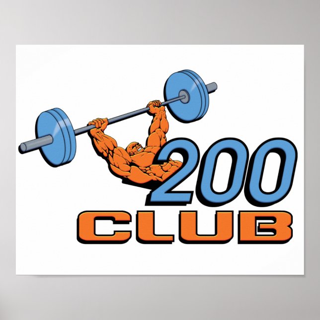 200 Club Poster (Front)
