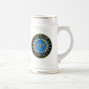 [200] Coast Guard: Captain (CAPT) Beer Stein