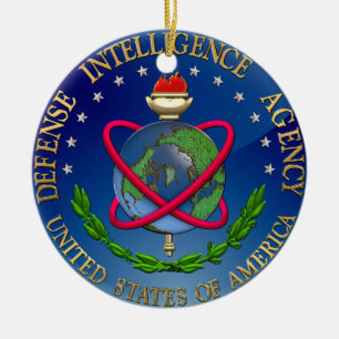 [200] Defence Intelligence Agency (DIA) Seal Ceramic Ornament