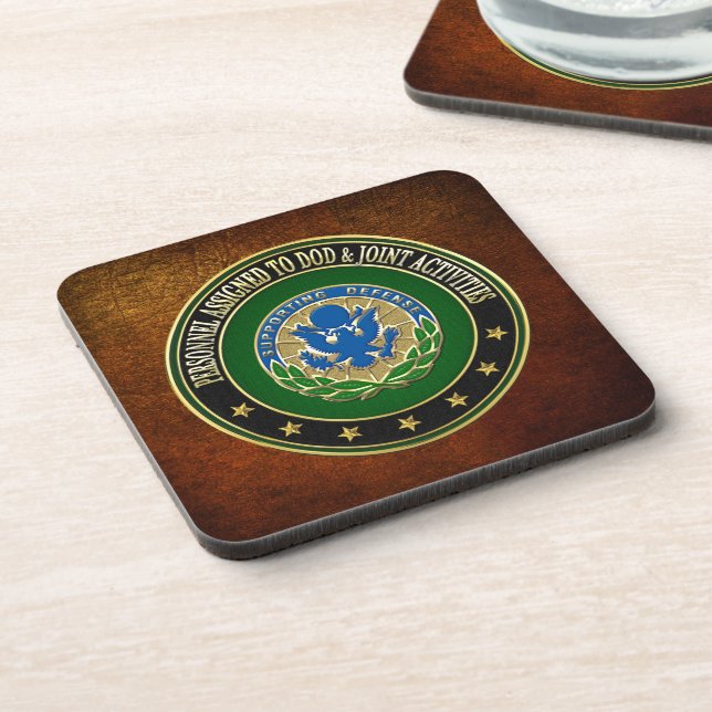 [200] DOD & Joint Activities DUI Special Edition Coaster (Left Side)