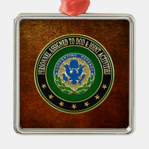 [200] DOD & Joint Activities DUI Special Edition Metal Ornament