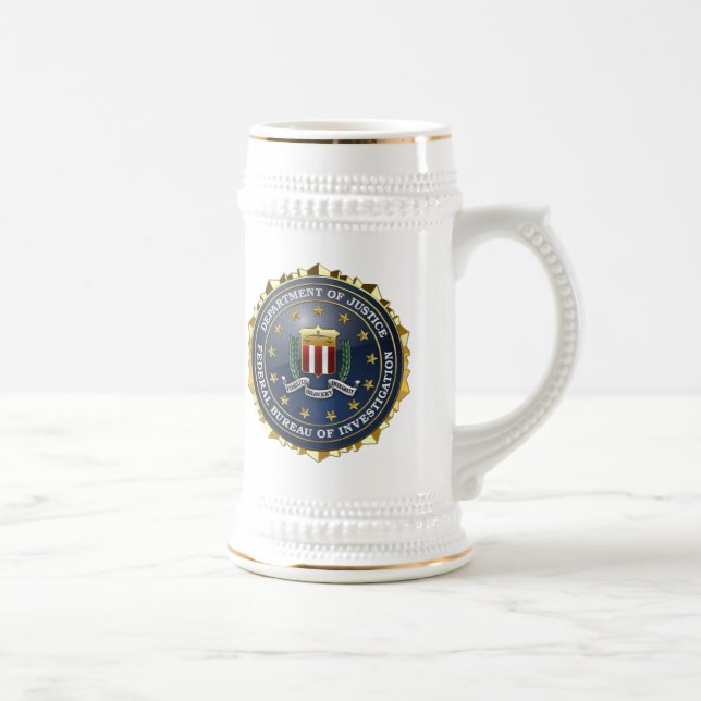 [200] FBI Special Edition Beer Stein (Right)
