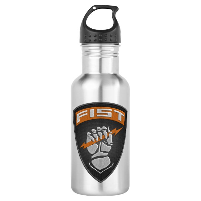 [200] Forward Observer (FIST) [Patch] 710 Ml Water Bottle (Front)