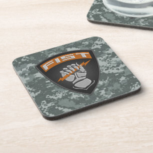 [200] Forward Observer (FIST) [Patch] Coaster