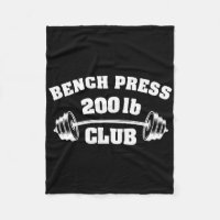 200 Lbs Pound Bench Press Club Gym Weightlifting P