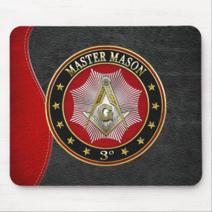 [200] Master Mason - 3rd Degree Square & Compasses Mouse Pad