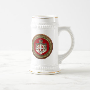 [200] Order of Malta - SMOM Coat of Arms Beer Stein