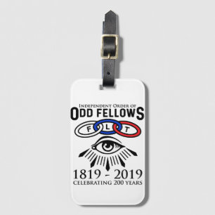 200th Anniversary IOOF Luggage Tag