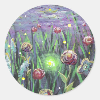 20100903-104618, Firefly Garden Classic Round Sticker