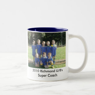2010_081414-8-20100084, 2010 Richmond U/8's Sup... Two-Tone Coffee Mug