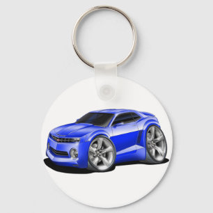 2010-11 Camaro Blue Car Keychain