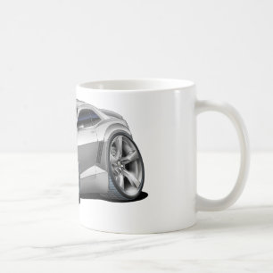 2010-11 Camaro Silver Car Coffee Mug