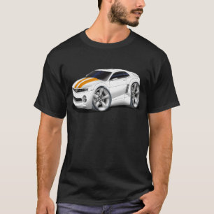 2010-11 Camaro White-Orange Car T-Shirt