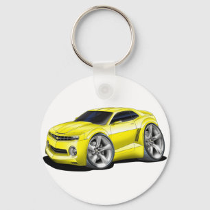2010-11 Camaro Yellow car Keychain