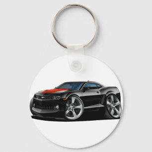 2010-12 Camaro Black-Red Car Keychain