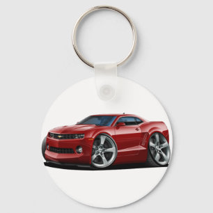 2010-12 Camaro Maroon Car Keychain