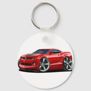 2010-12 Camaro Red-Grey Car Keychain
