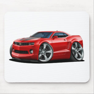 2010-12 Camaro Red-Grey Car Mouse Pad
