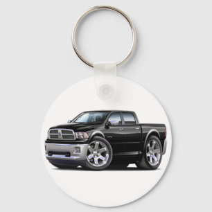 2010-12 Ram Dual Black Truck Keychain