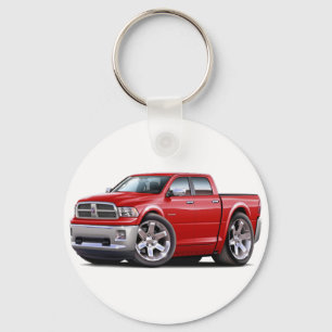2010-12 Ram Dual Red Truck Keychain