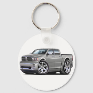2010-12 Ram Dual Silver Truck Keychain