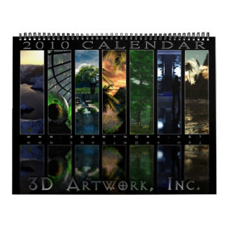 2010 3D Artwork Calendar