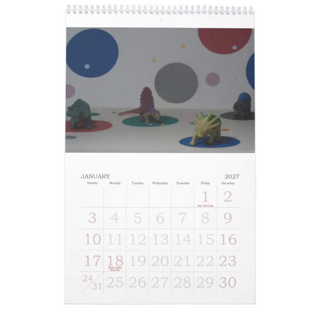 2010: A Year In Dinosaurs Calendar (Jan 2027)