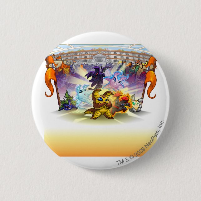 2010 Altador Cup 2 Inch Round Button (Front)