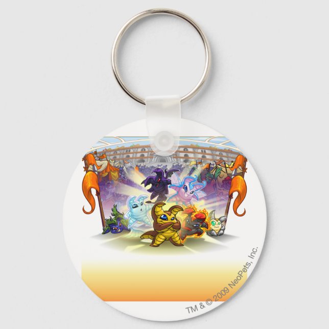2010 Altador Cup Keychain (Front)