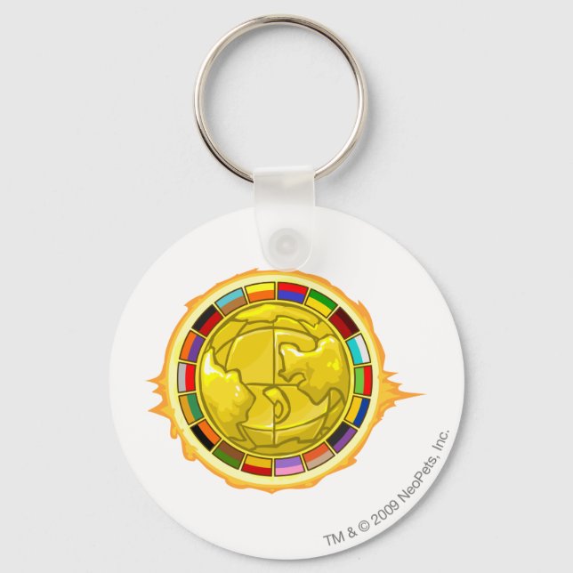 2010 Altador Cup Logo Keychain (Front)