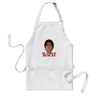 2010 Apron, My name is Duncan Standard Apron