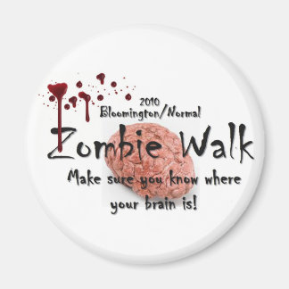 2010 Bloomington/Normal zombie walk Magnet