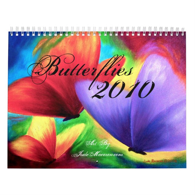 2010 Calendar Butterfly Painting (Cover)